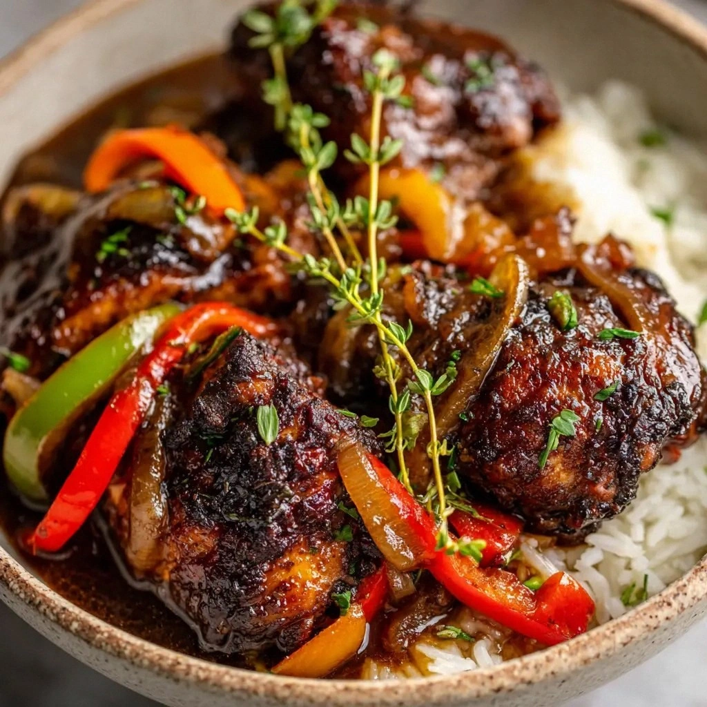 Authentic Jamaican Brown Stew 