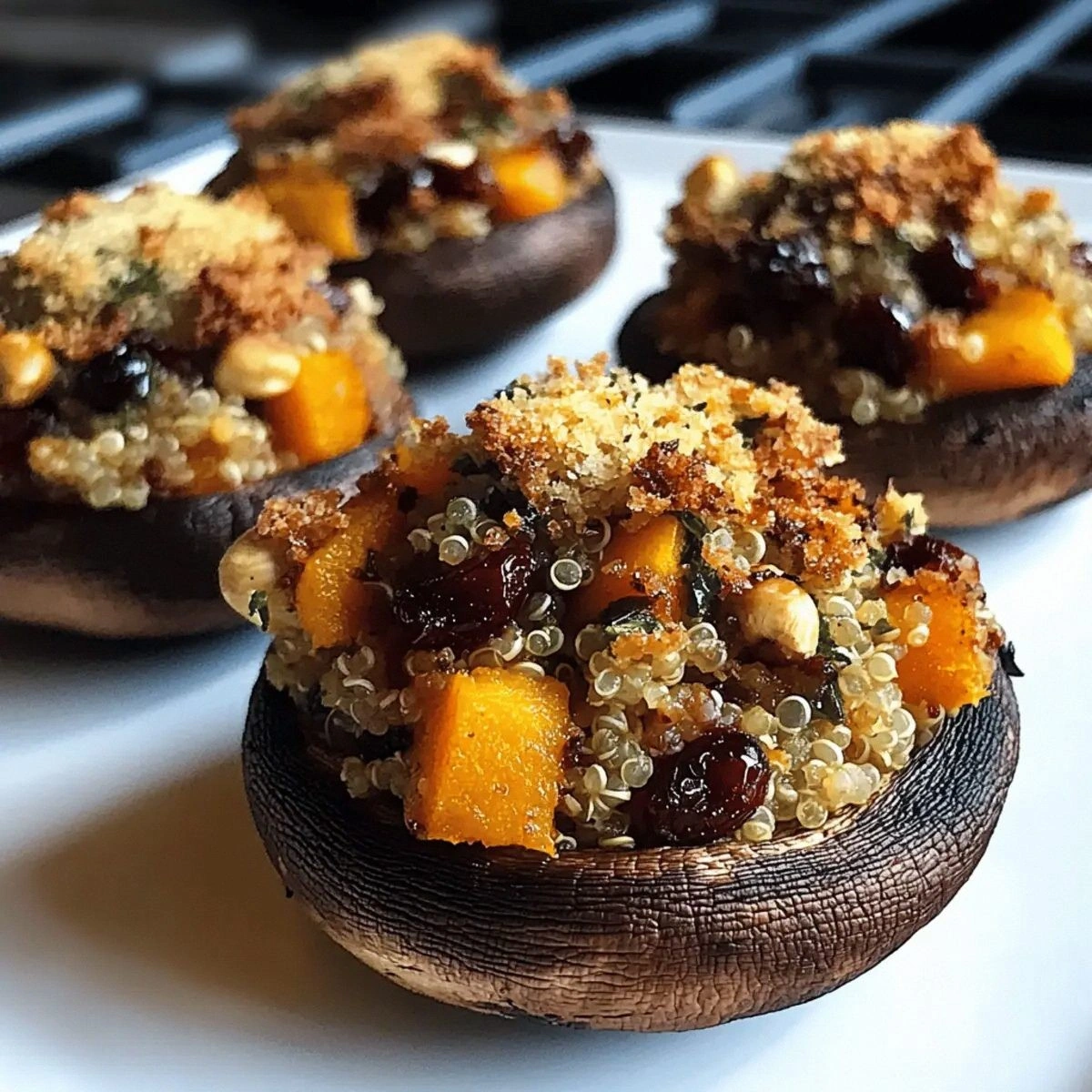 Autumn Harvest Stuffed Portobello Mushrooms for Cozy Nights