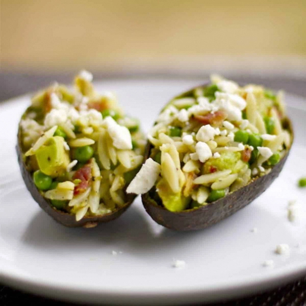Avocado Bacon Orzo