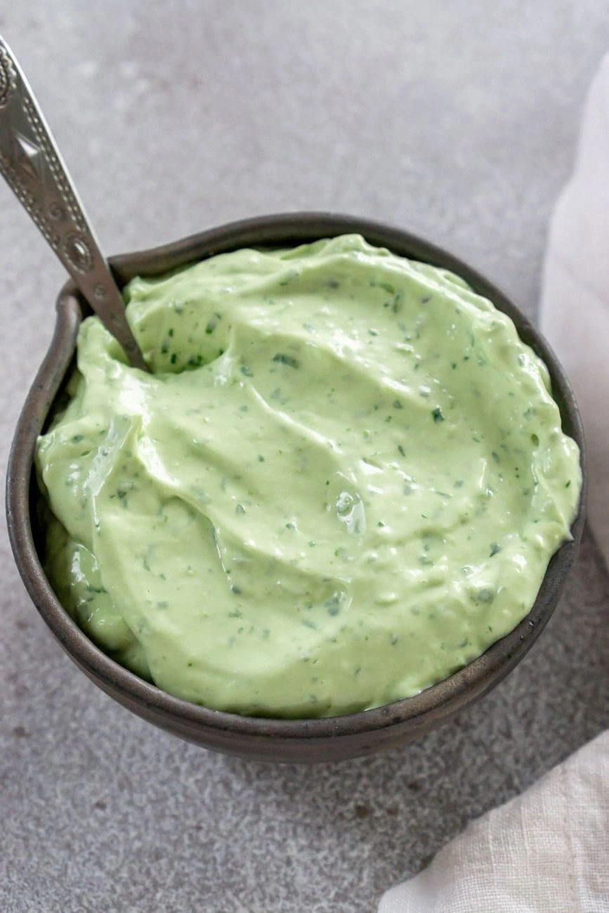 Avocado Crema for Tacos