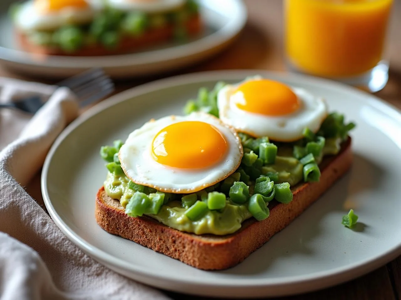 Avocado Toast with Poached Egg