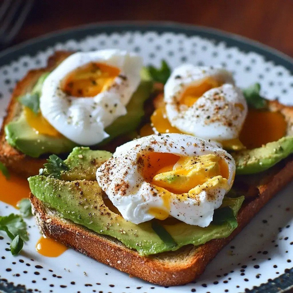Avocado Toast with Poached Egg