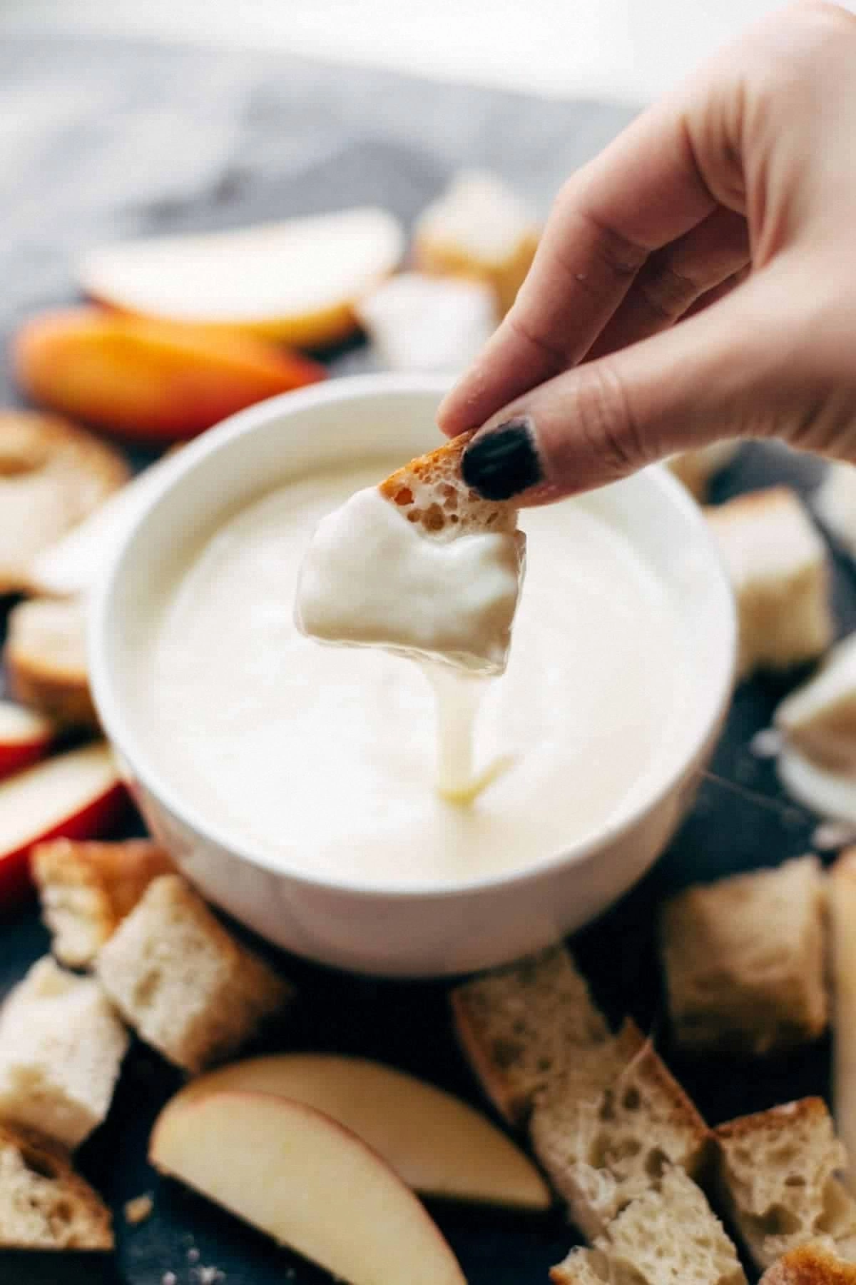 Awesomely Easy Swiss Fondue