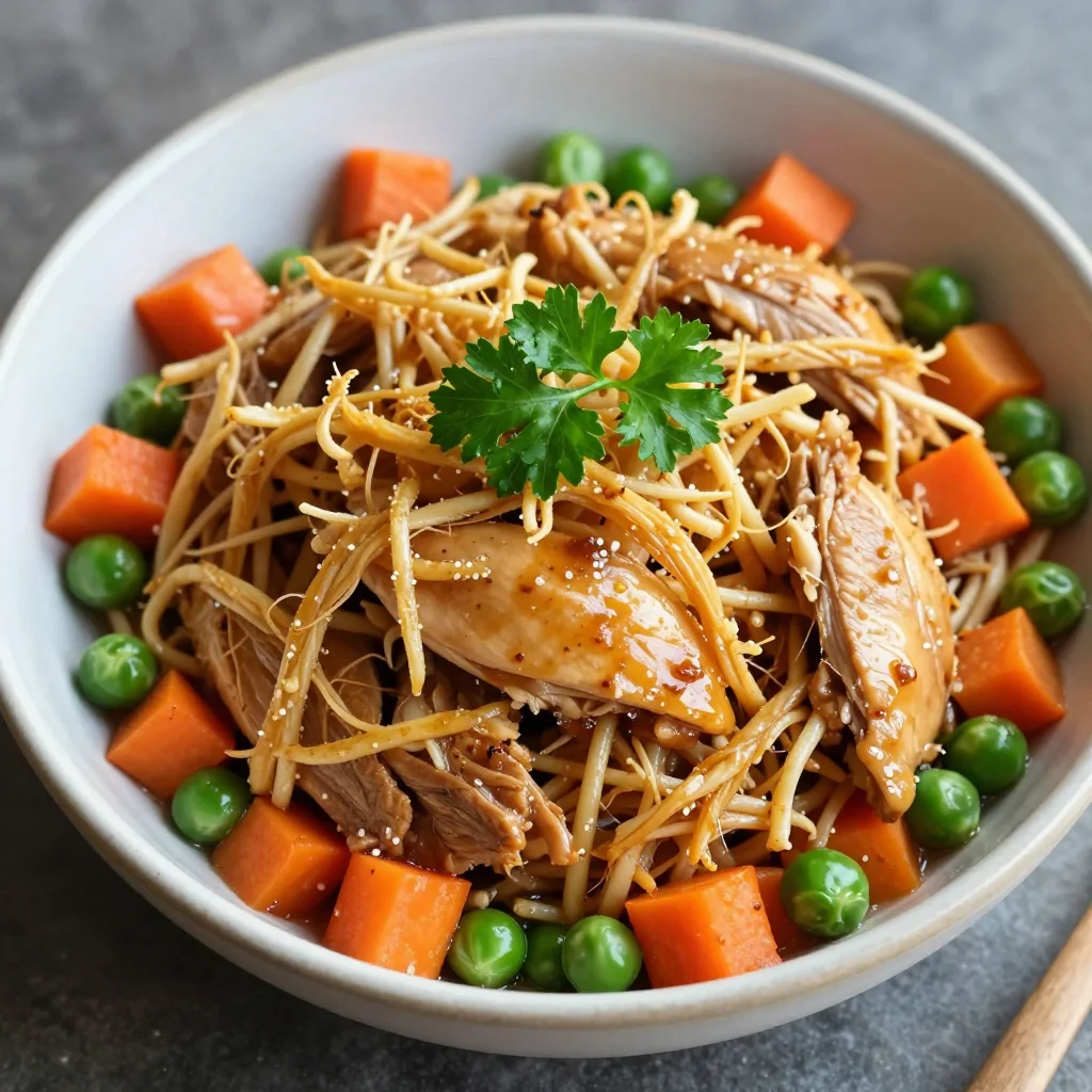 Slow Cooker Chicken for Kid Friendly Snow Day Meals