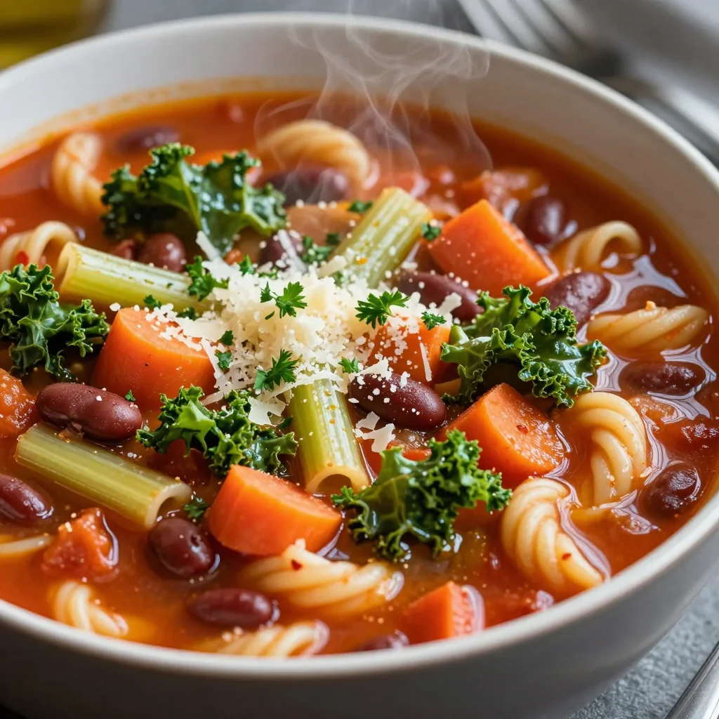 Healthy Slow Cooker Minestrone for Winter Warmth