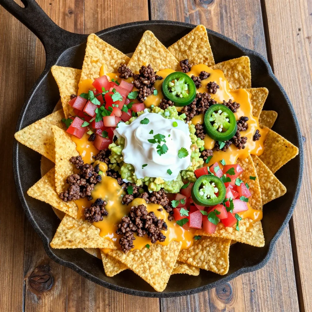 NFL Playoff Nacho Bar Ideas for Game Day at Home