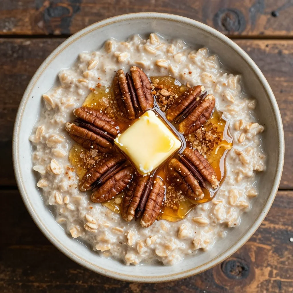Warm Maple Brown Sugar Oatmeal for a Cozy Winter Morning