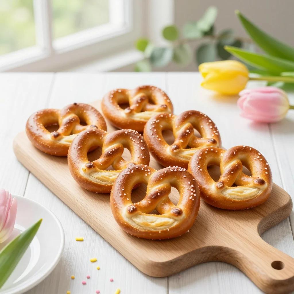 Butterfly Pretzels for Spring Snacks