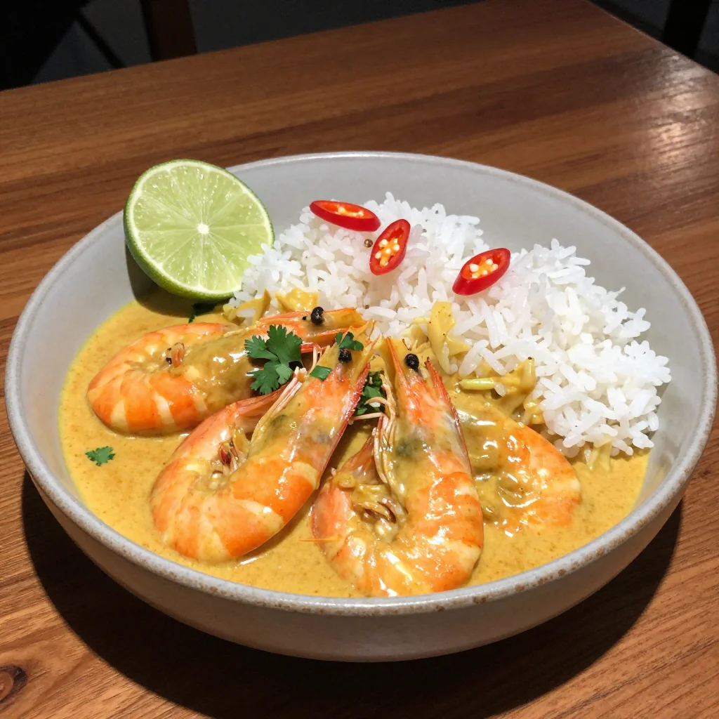Creamy Coconut Curry Shrimp for Cozy Evenings