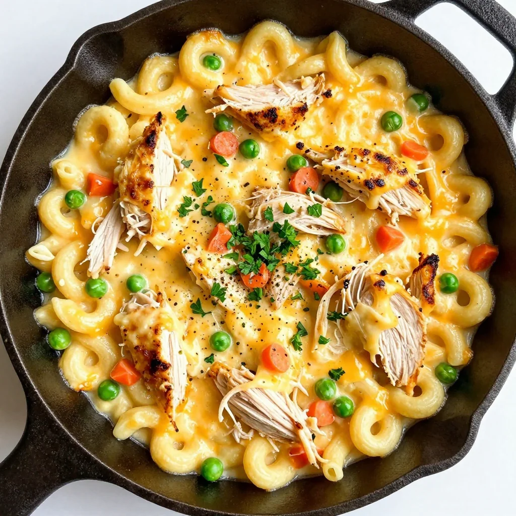 Winter Comfort Creamy Chicken and Noodle Casserole