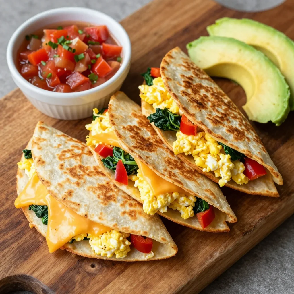 Freezer-Friendly Breakfast Quesadillas for Kids
