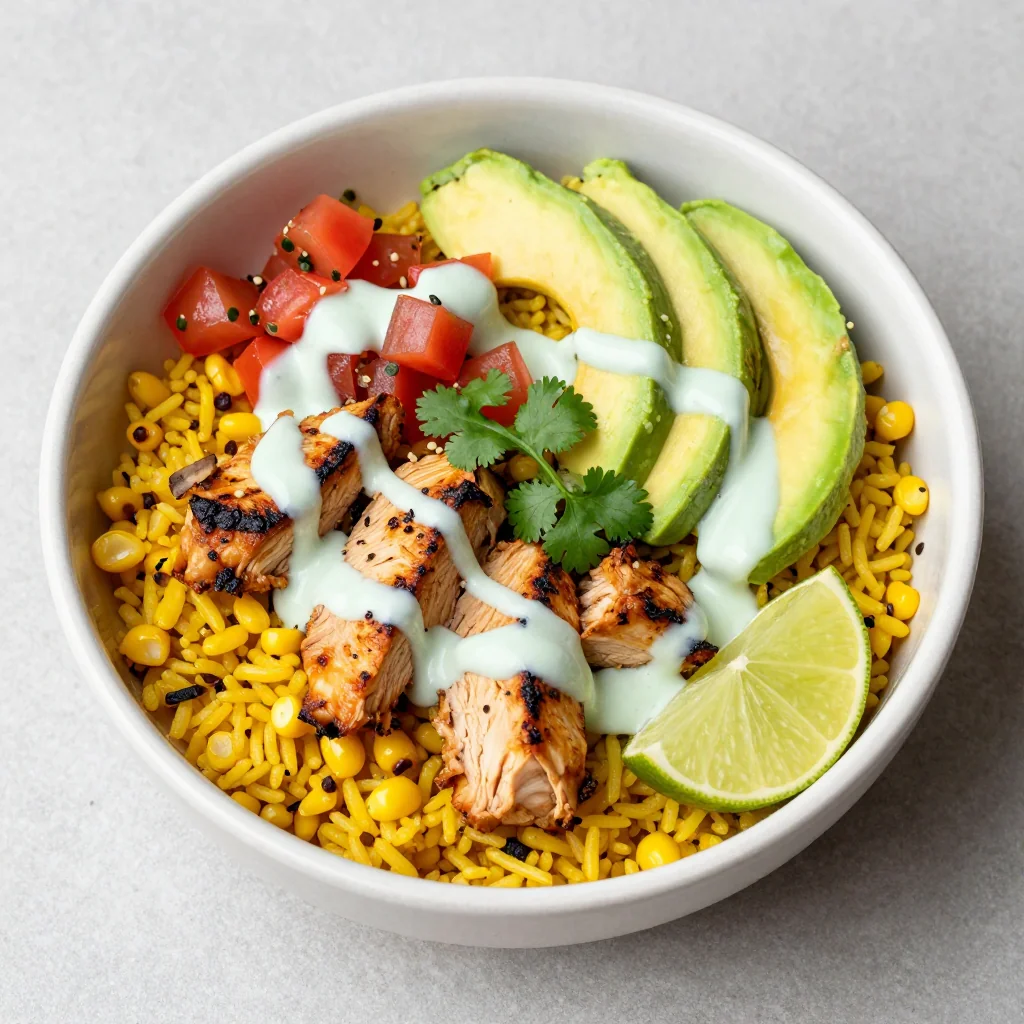 Meal Prep Freezer Burrito Bowls with Cilantro Lime