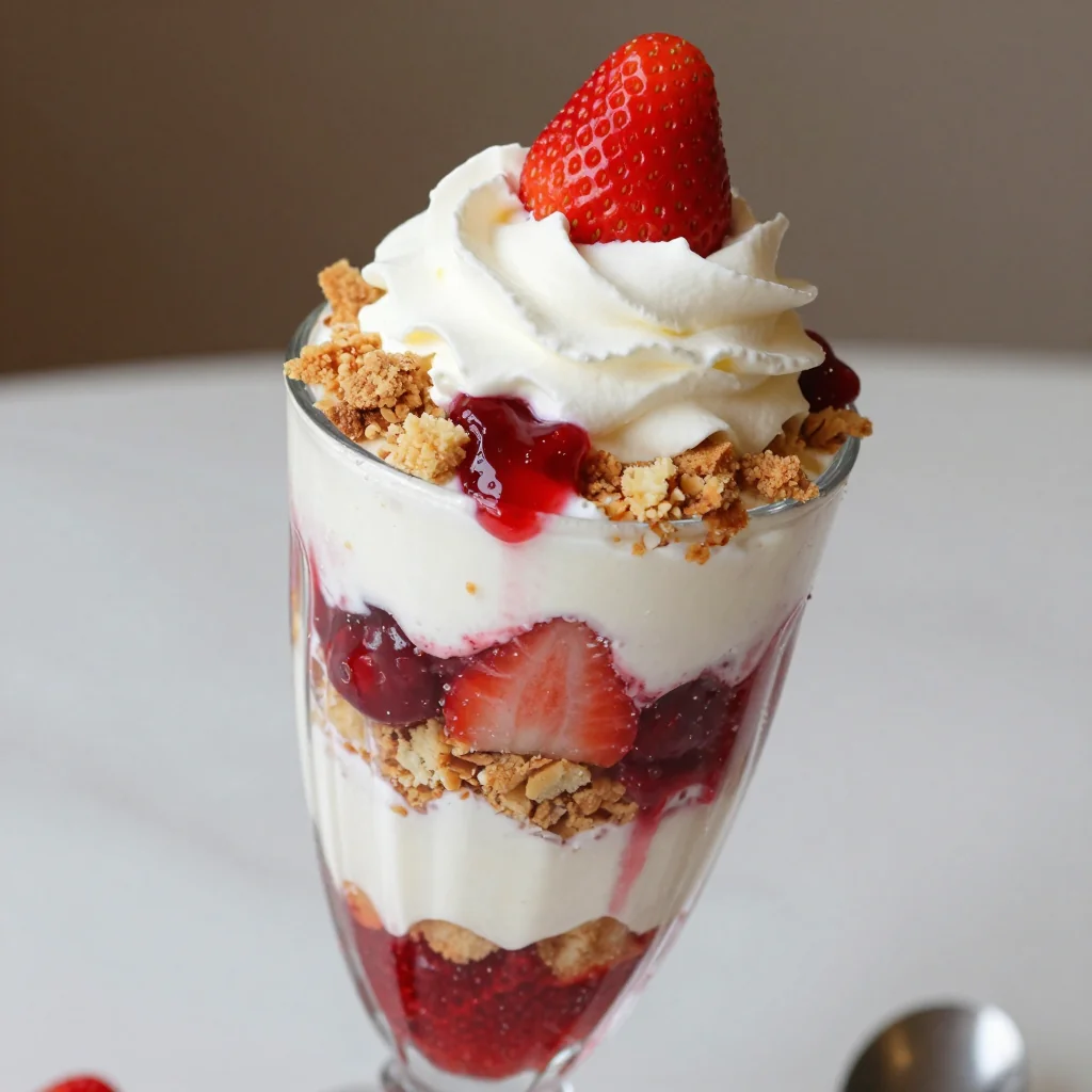 Indulgent Strawberry Shortcake Parfait Under 300 Cal