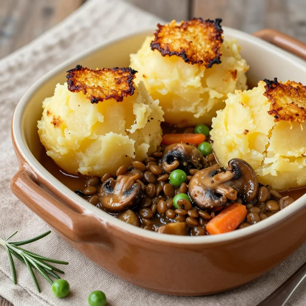 Hearty Vegan Shepherd's Pie for Cozy January Meal Prep
