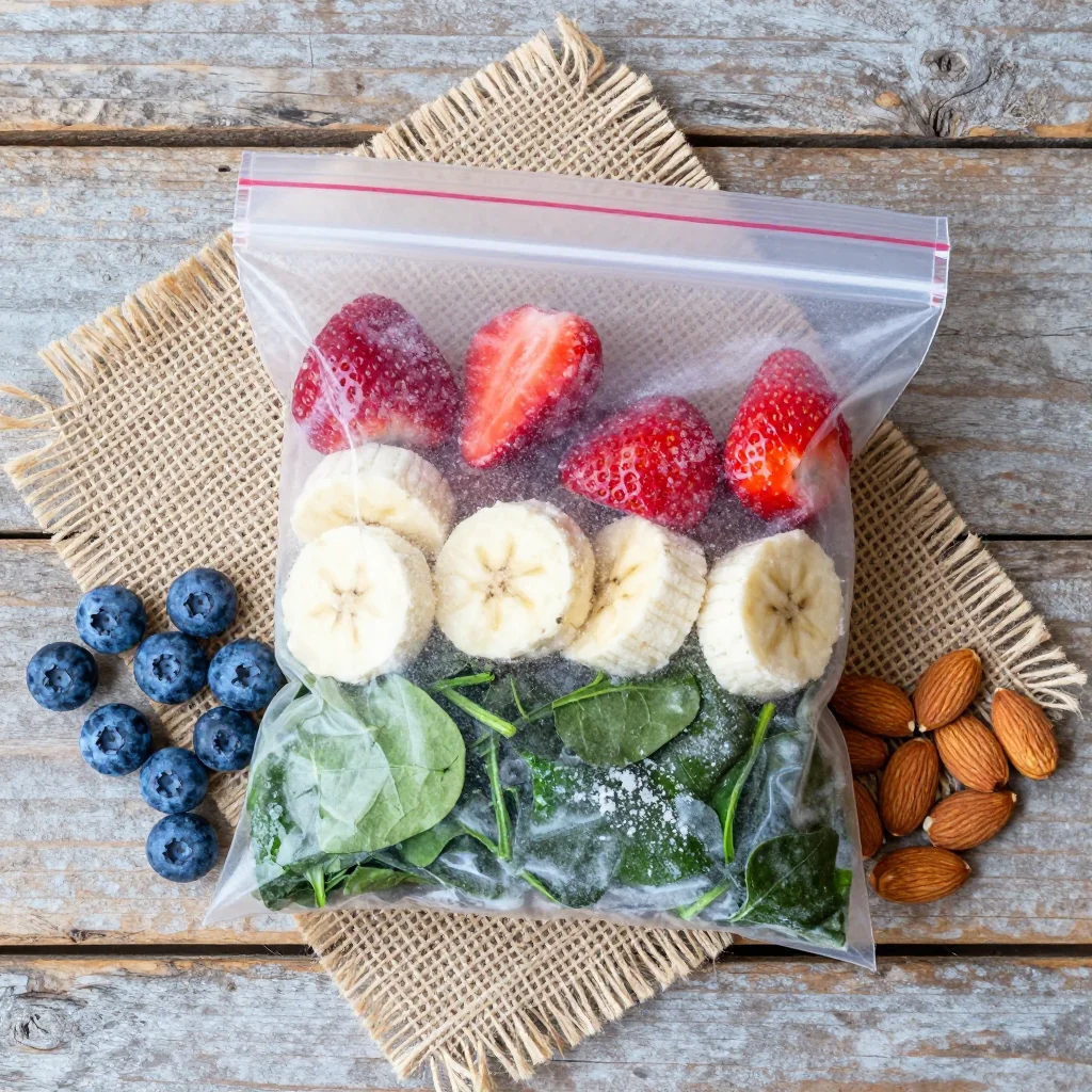 Make-Ahead Freezer Smoothie Packs For Hiking