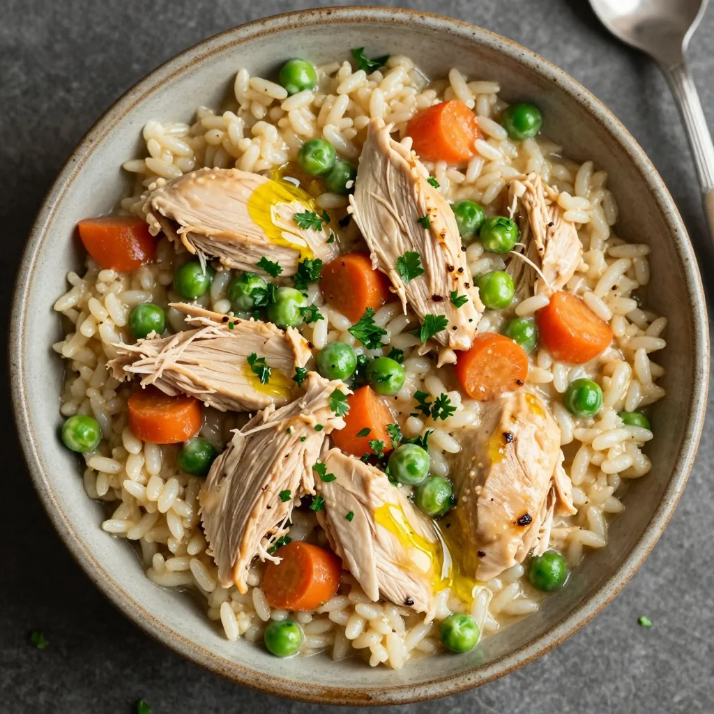 30-Minute Creamy Chicken and Rice for Cozy Nights