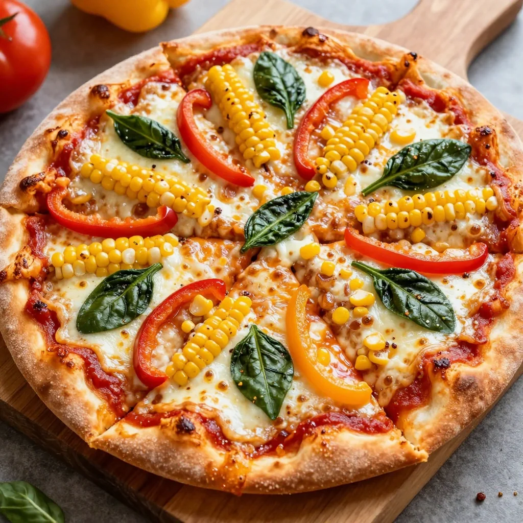 Kid Friendly Mini Pizzas with Veggies for Lunch