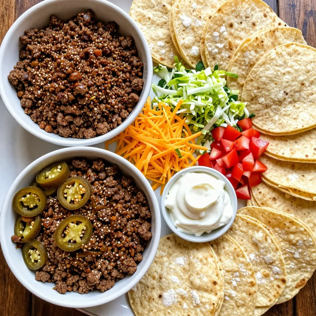 Kid-Friendly Taco Night Build Your Own Tacos Bar