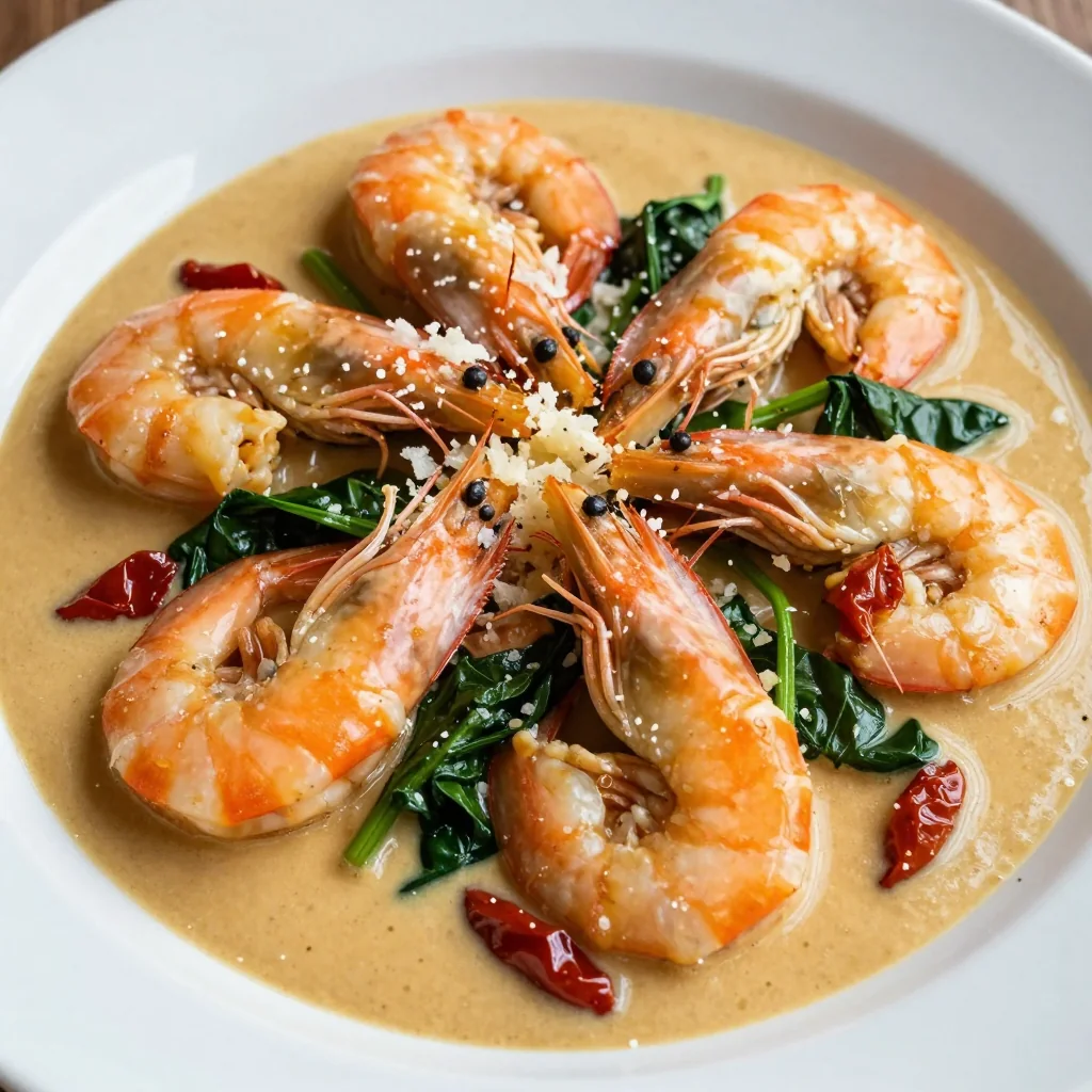Creamy Tuscan Shrimp for Indulgent Seafood Lovers