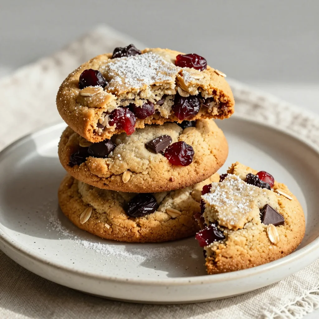 Freezer Ready Breakfast Cookies for New Year's Morning