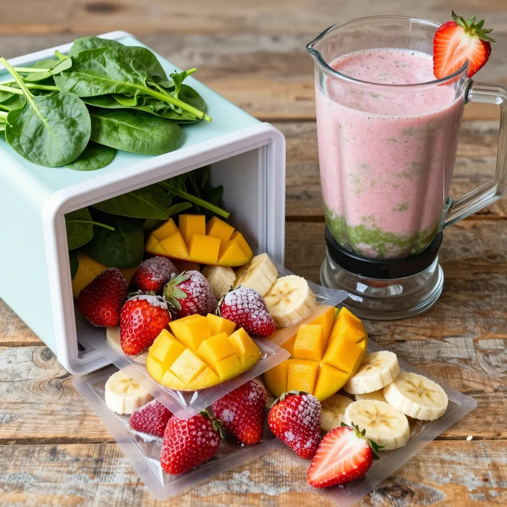 Make-Ahead Smoothie Packs for New Year's Goals Met