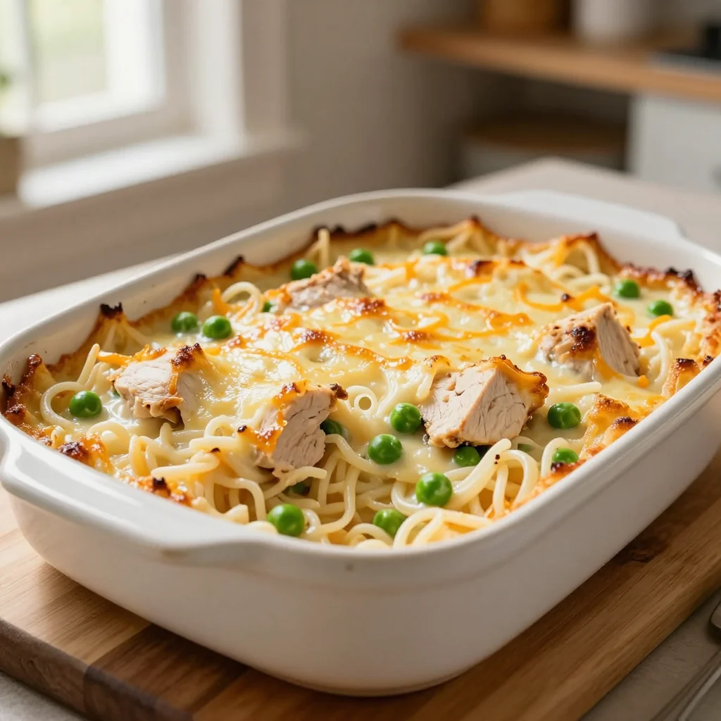 Chicken Noodle Casserole Creamy Comfort Food