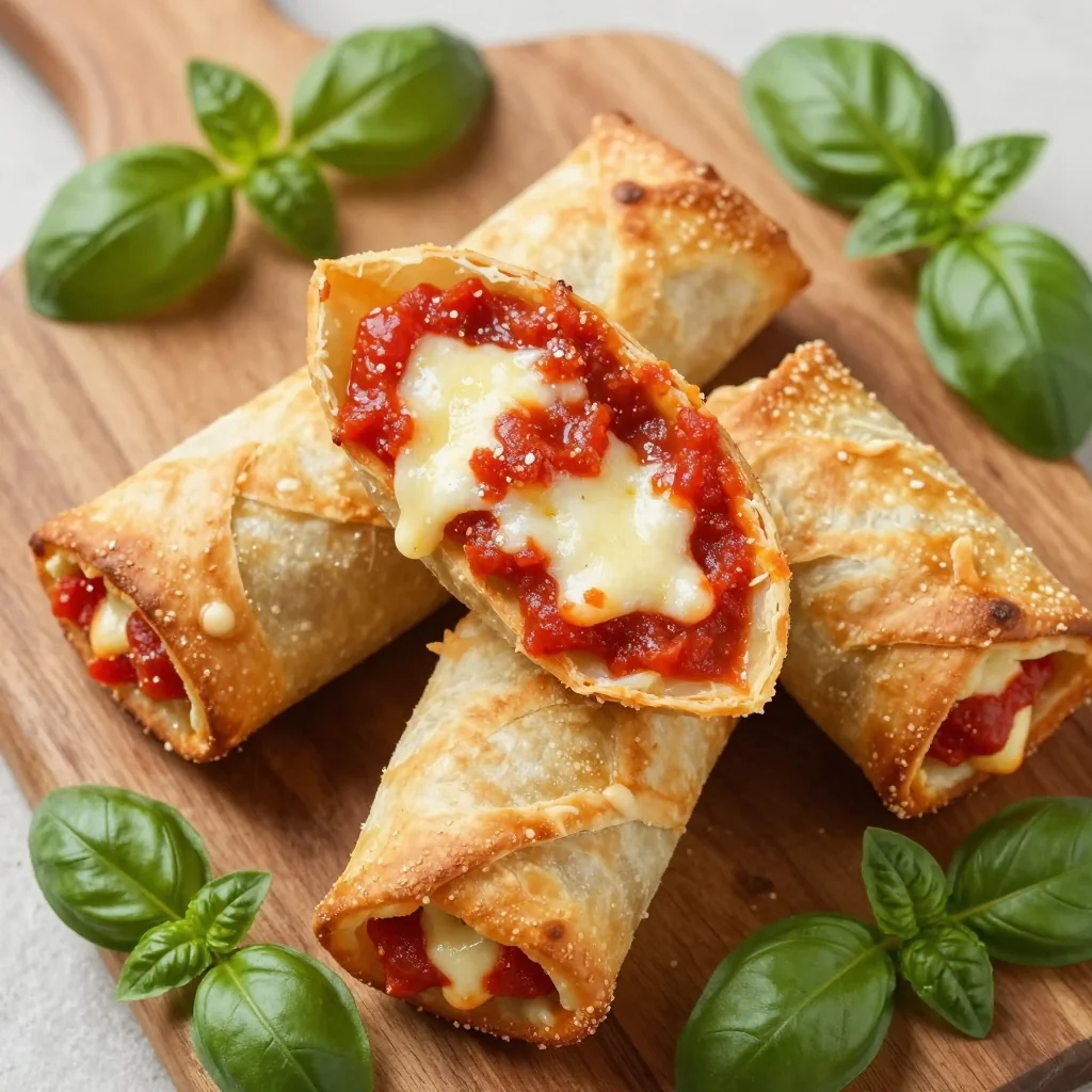 Kid-Friendly Pizza Rolls with Homemade Dough and Sauce