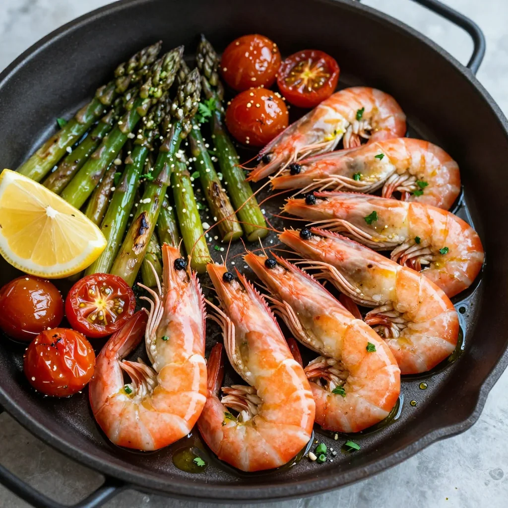 Easy Sheet Pan Lemon Butter Shrimp for Dinner
