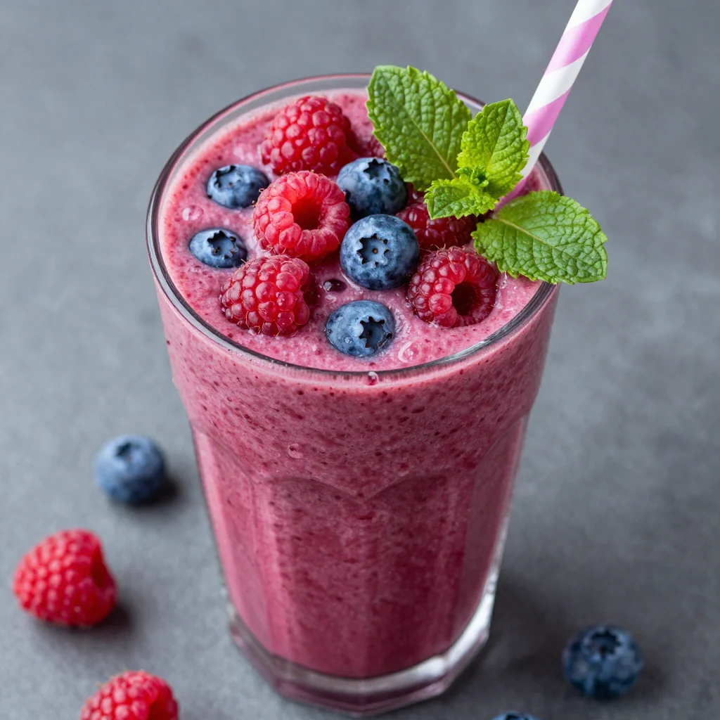 Glow Berry Smoothie for a Vitamin C Boost