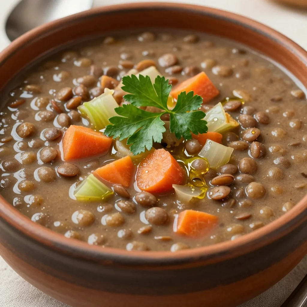 New Year's Day Freezer Prep Hearty Lentil Soup for Fresh Energy