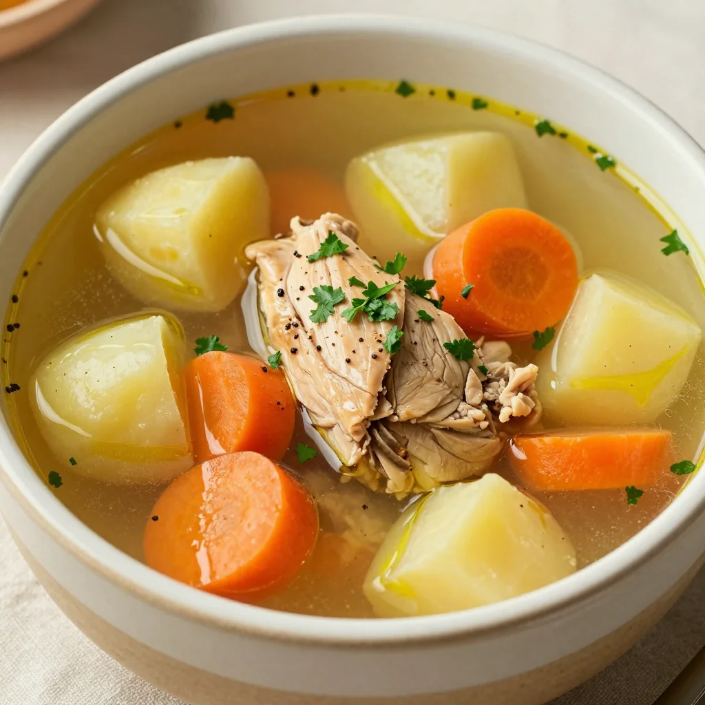 Hearty Chicken and Potato Soup for Weight Loss