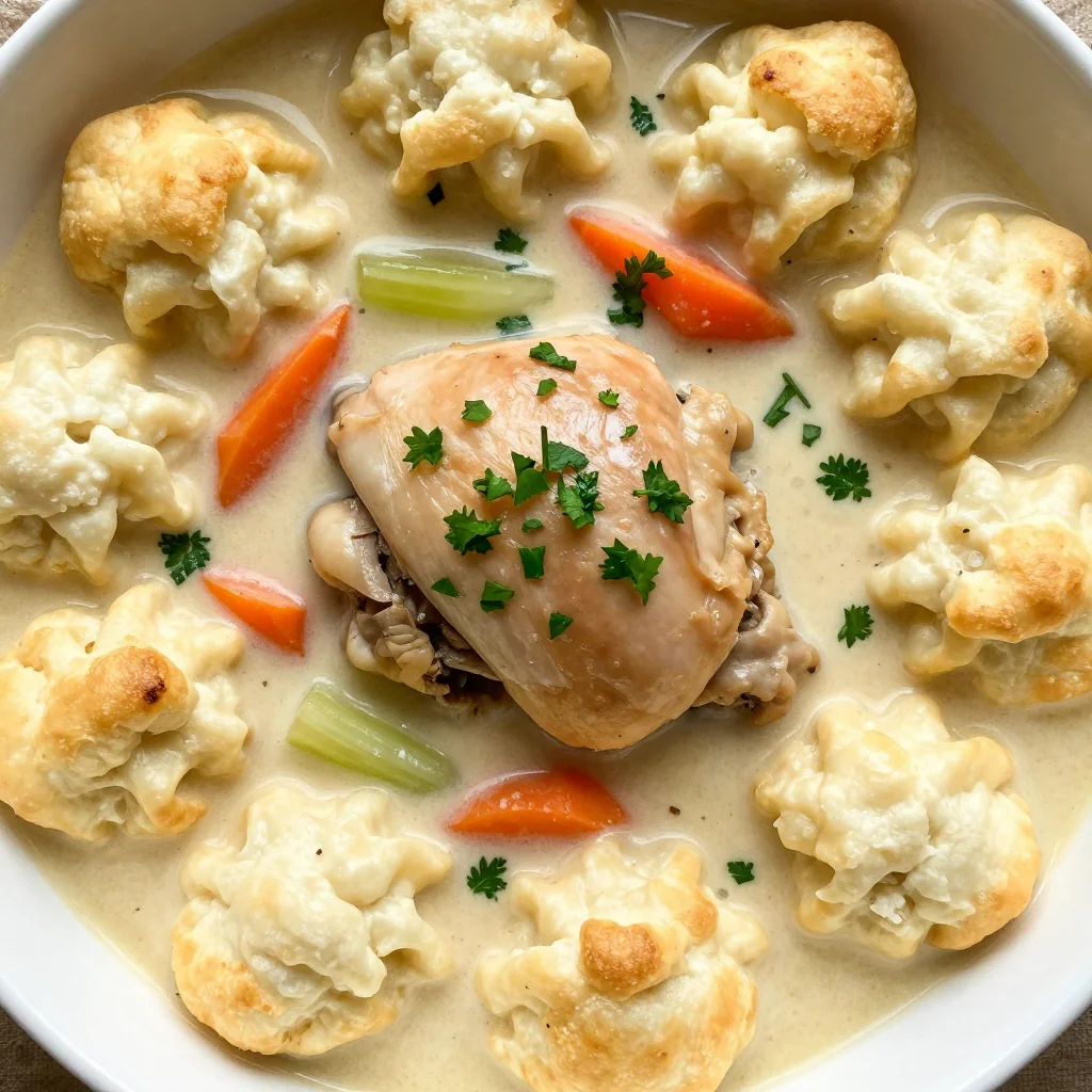 Slow Cooker Chicken and Dumplings for Winter Nights