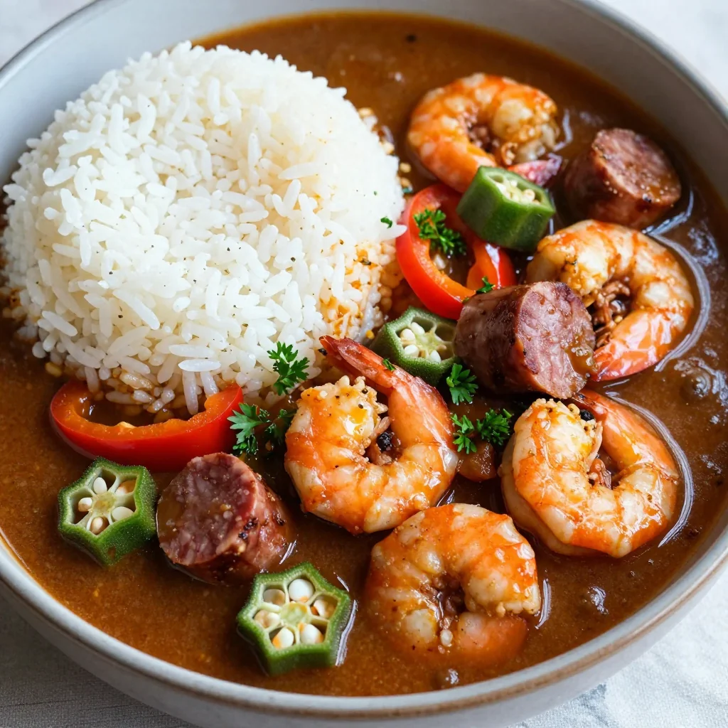 Martin Luther King Day Chicken and Okra Gumbo