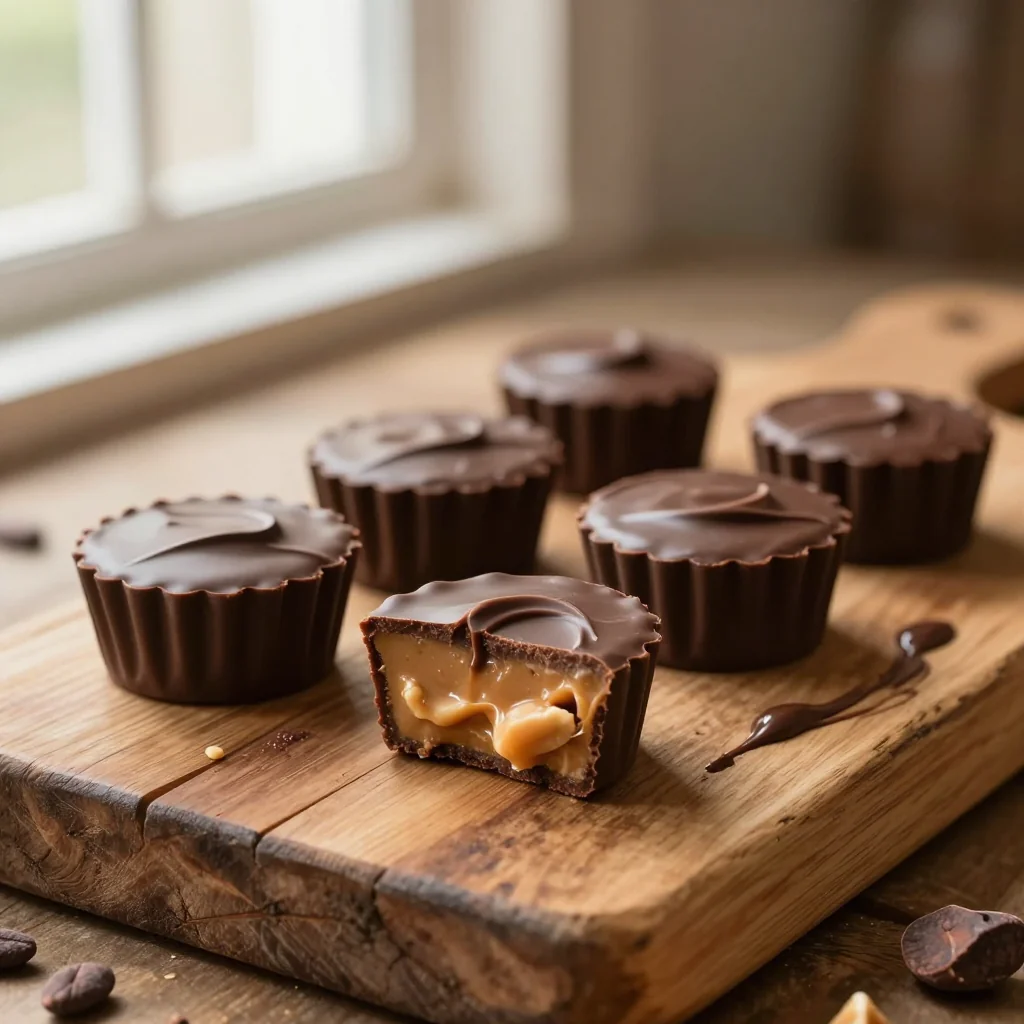 Peanut Butter Cups Homemade Chocolate