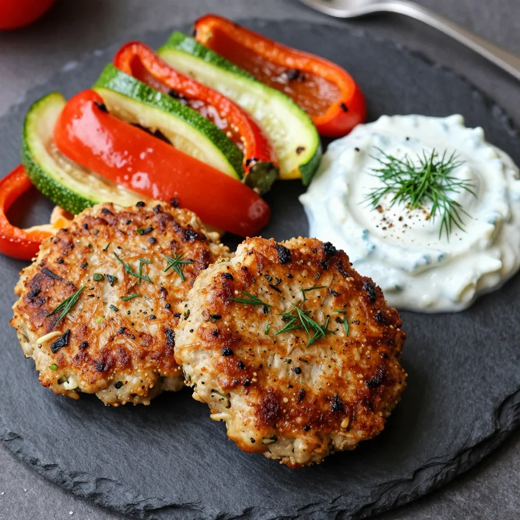Meal Prep Turkey and Veggie Patties for Lunches