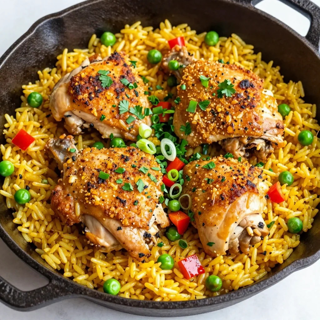 Easy One-Pot Chicken and Rice for Game Day
