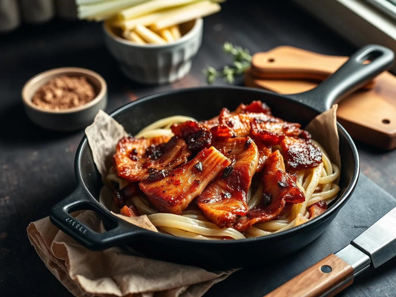 Bacon And Cabbage Skillet