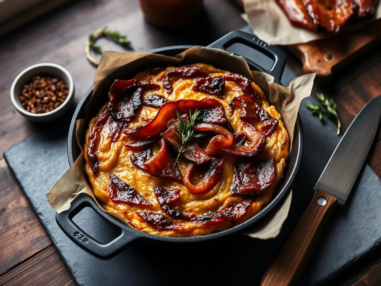 Bacon And Caramelized Onion Quiche