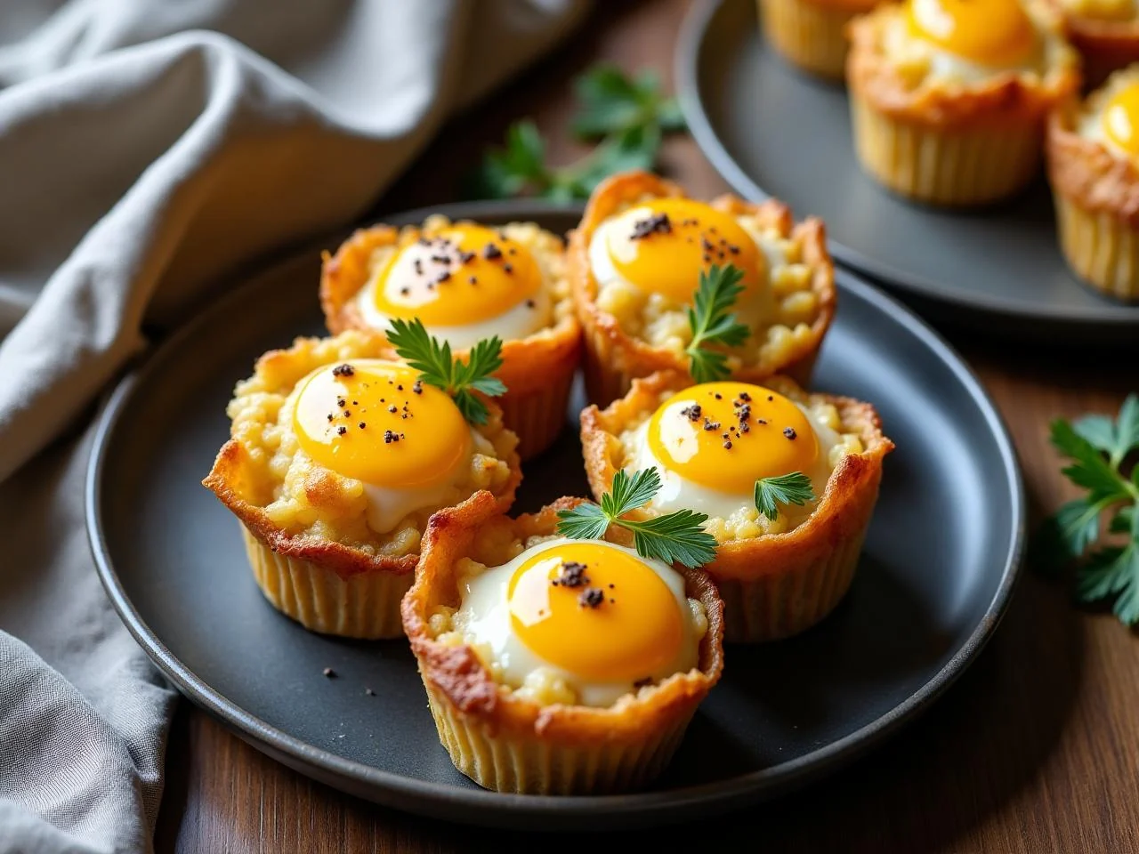 Bacon and Egg Breakfast Muffins