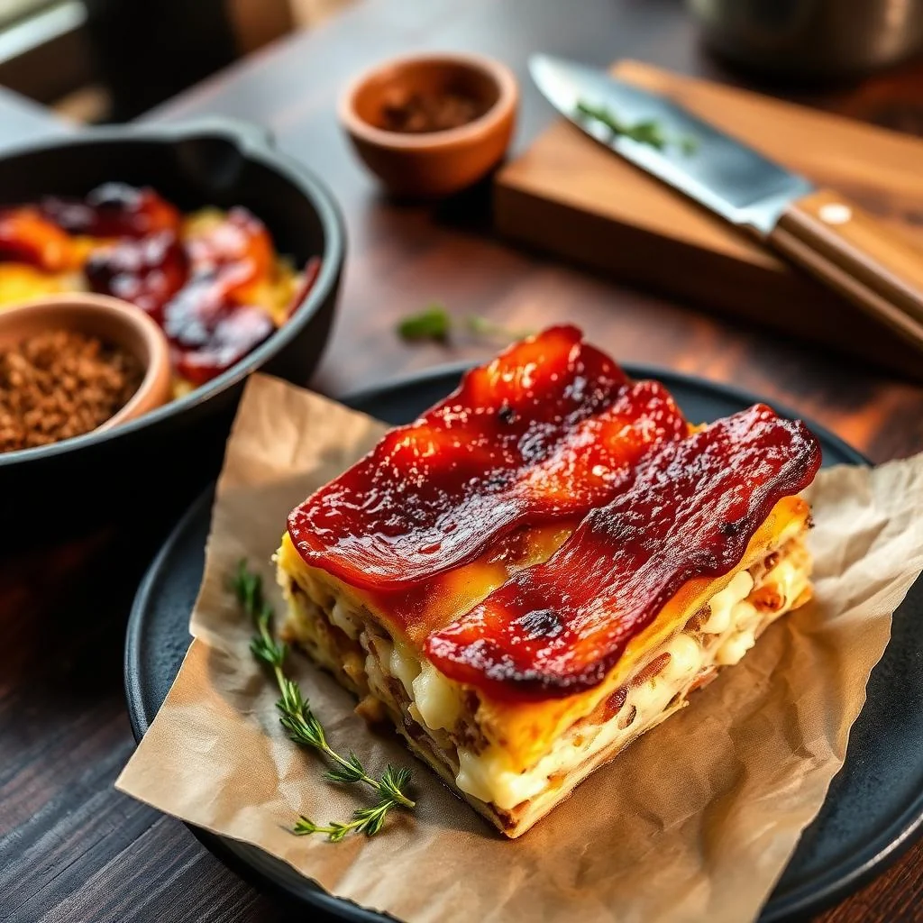 Bacon And Egg Strata