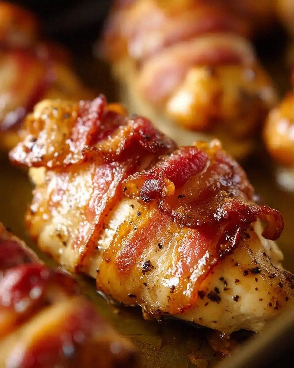 Bacon Brown Sugar Chicken Tend