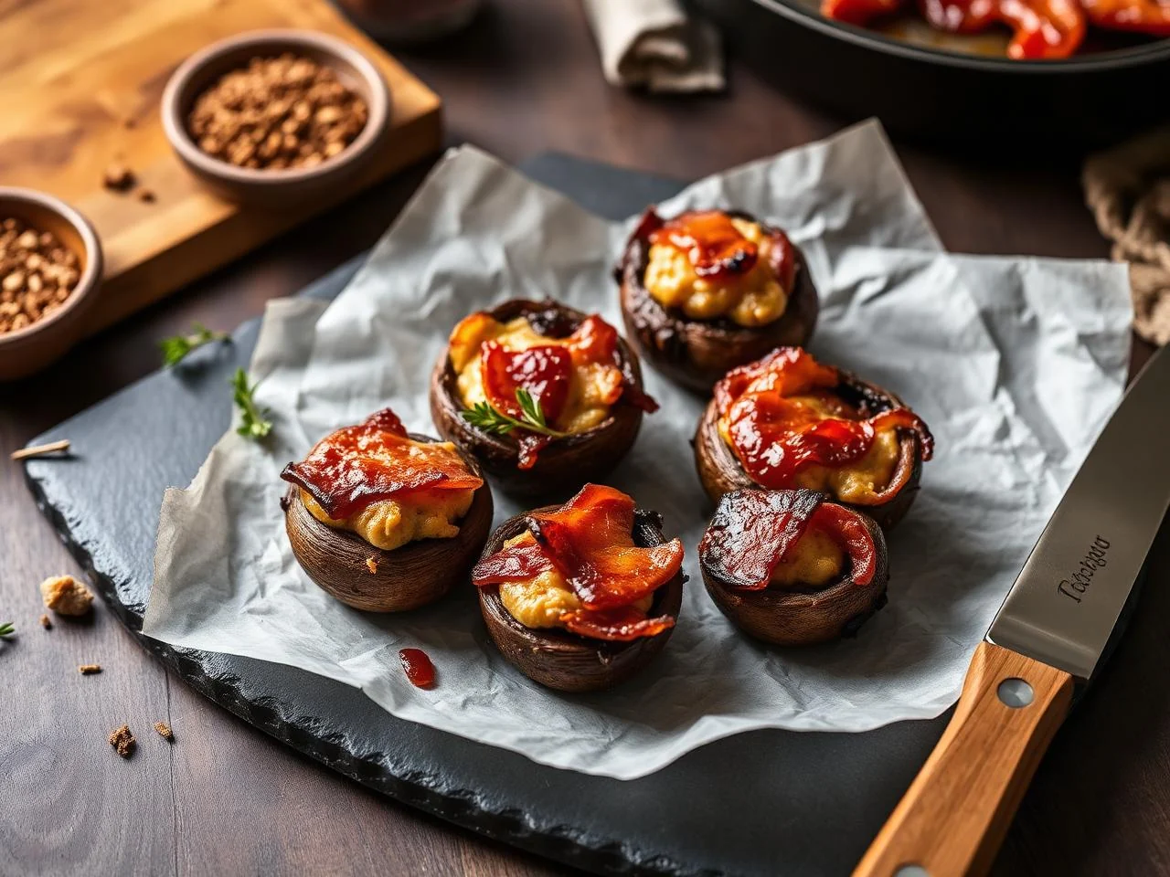 Bacon Stuffed Mushrooms