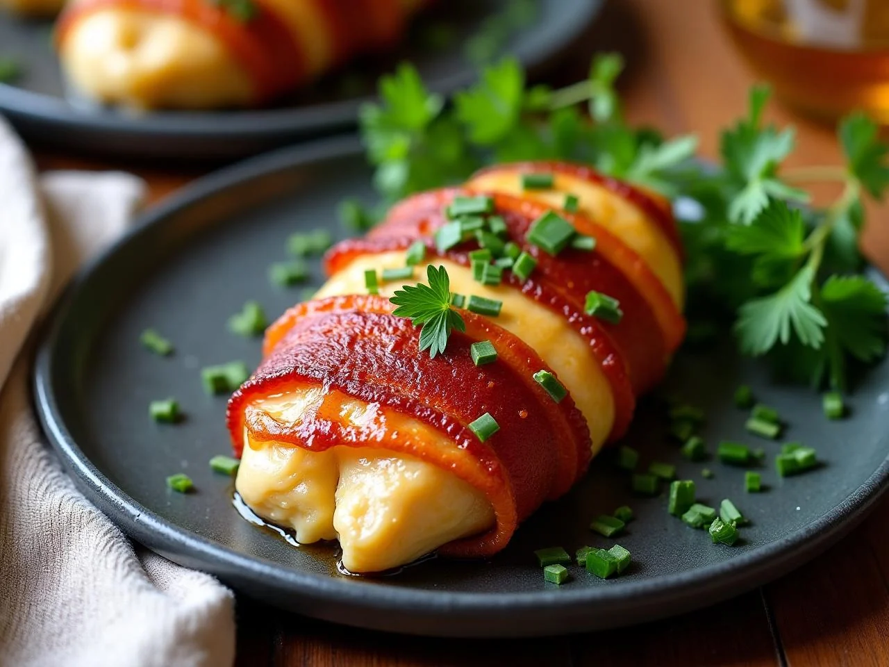 Bacon-Wrapped Chicken Breast