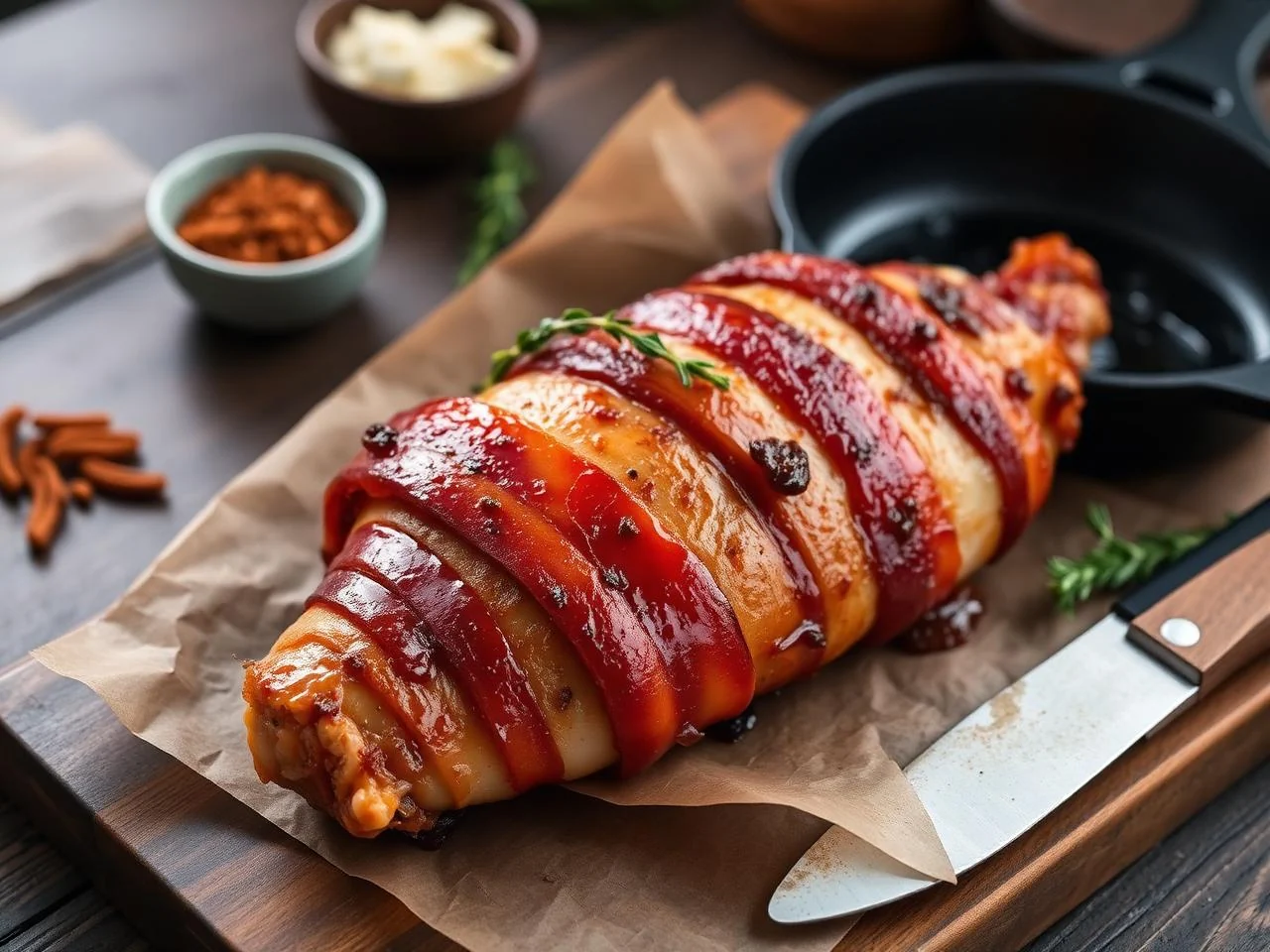 Bacon Wrapped Chicken Breast
