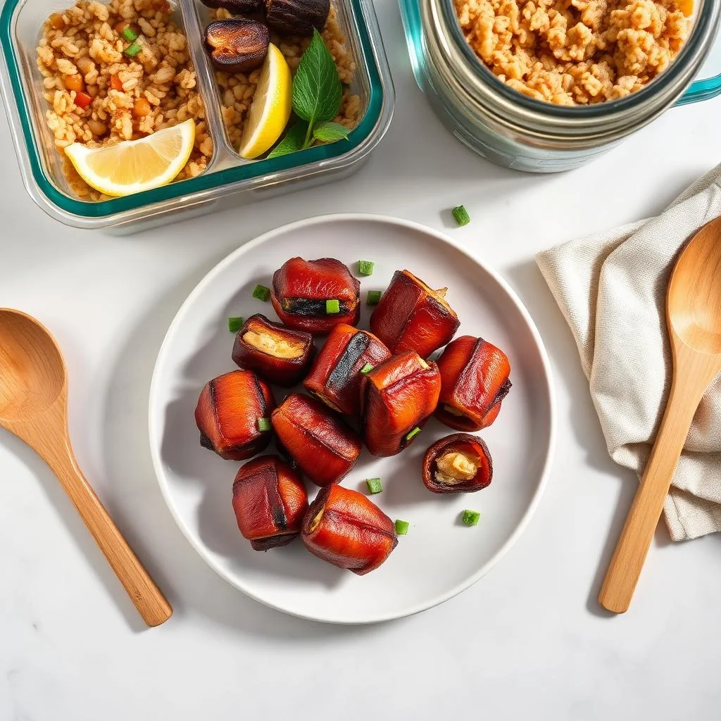 Bacon Wrapped Dates