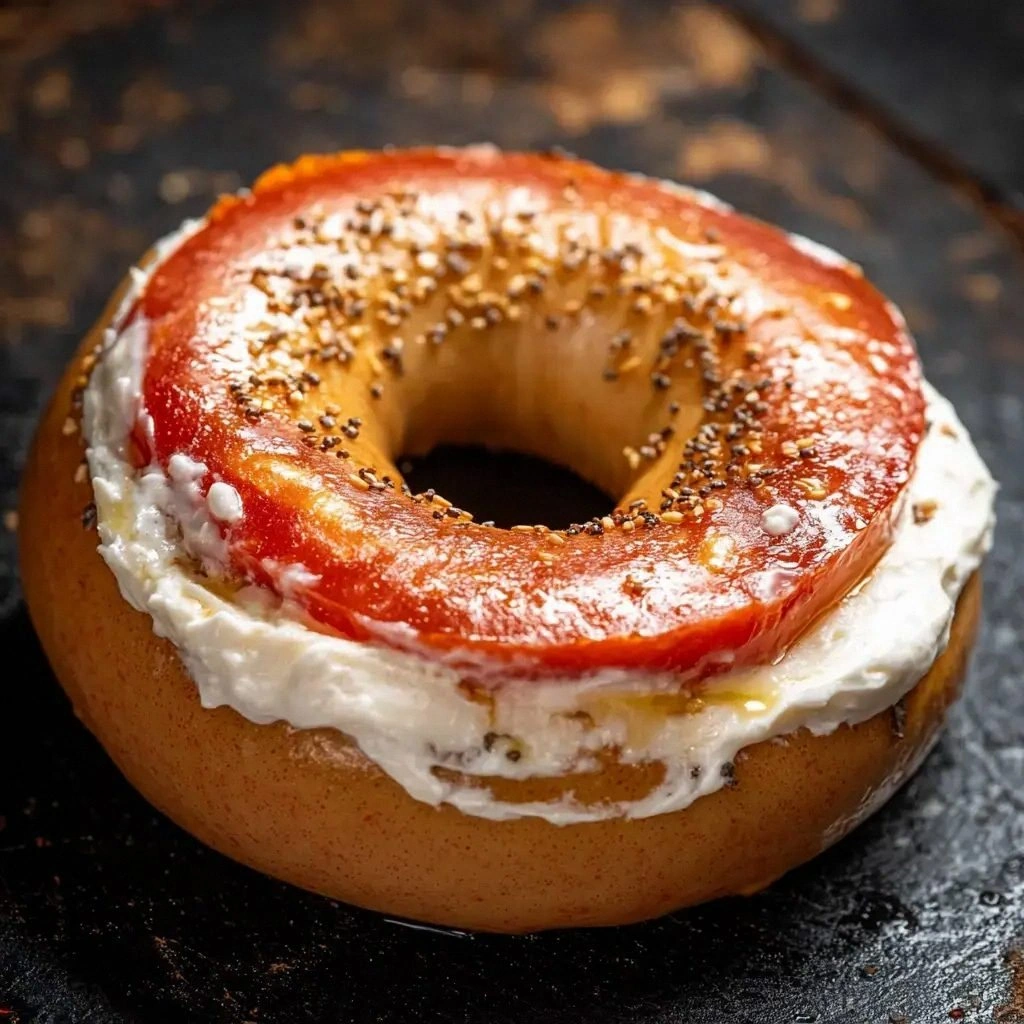 Bagel with Cream Cheese and To