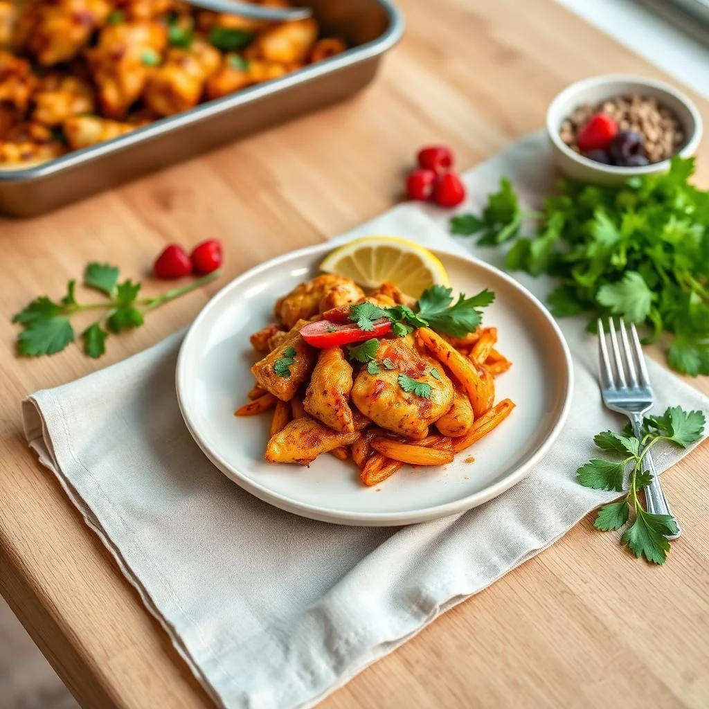 Baked Chicken Fajitas