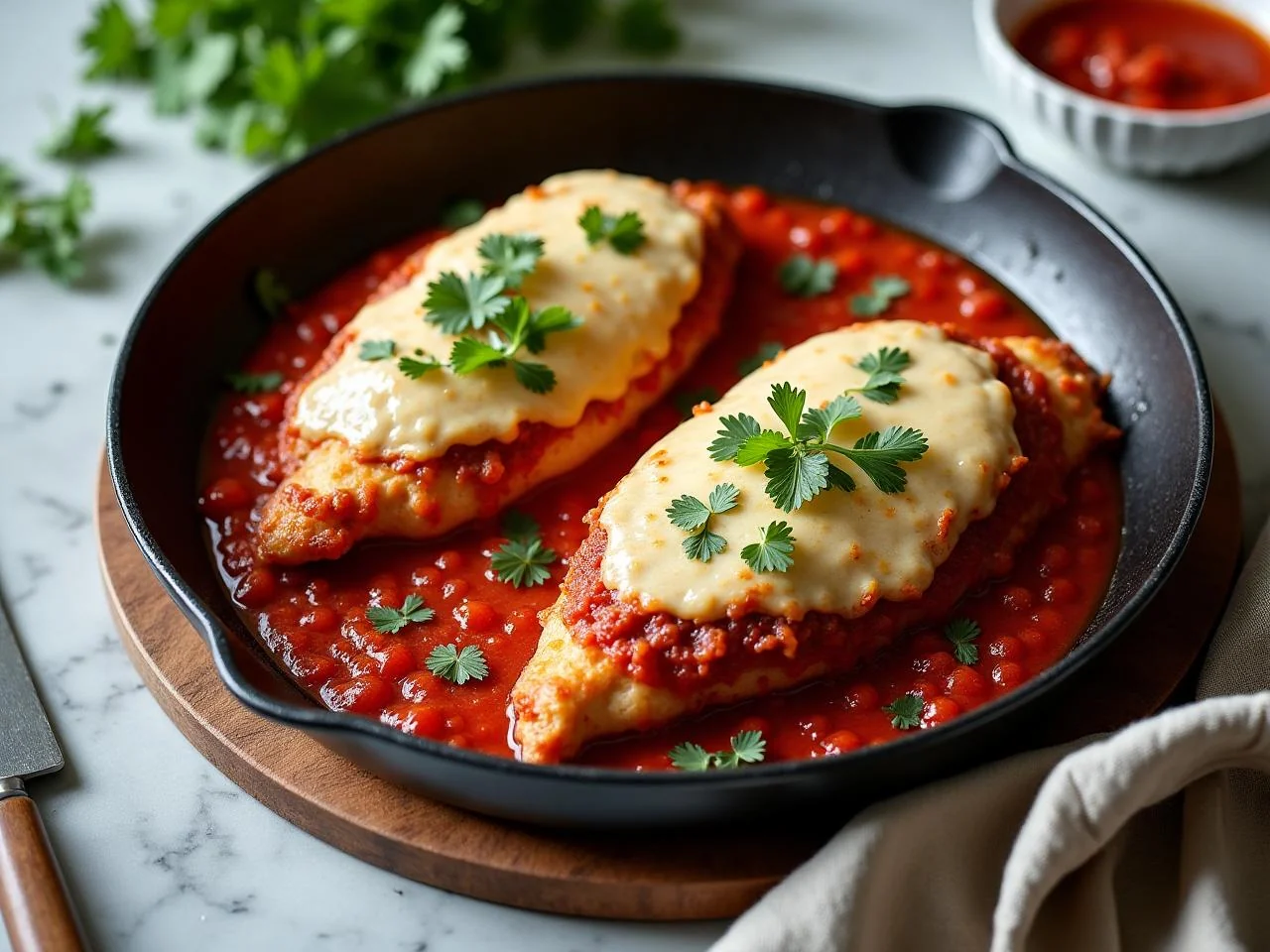Baked Chicken Parmesan