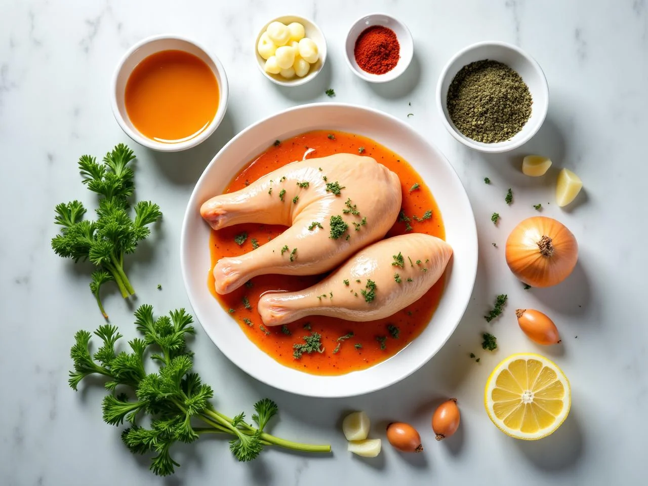 Ingredients for Baked Chicken Parmesan