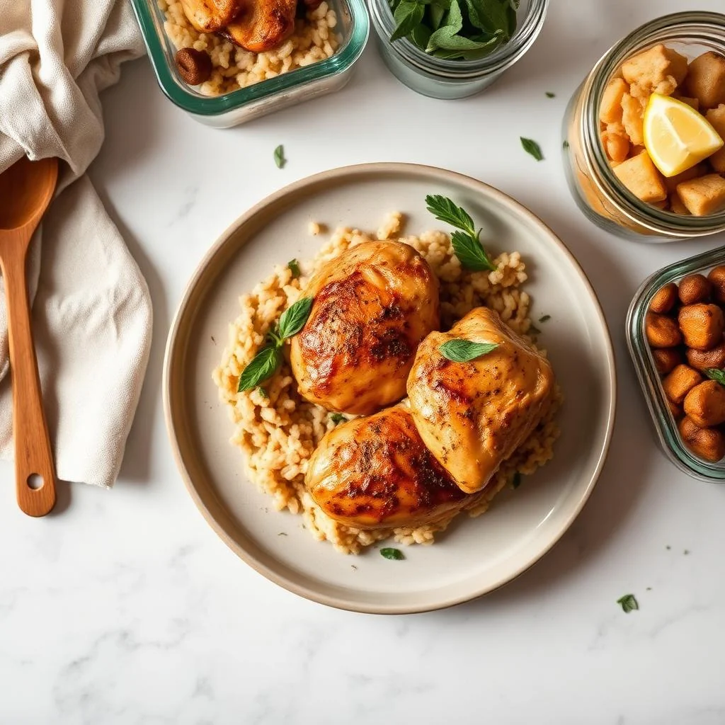 Baked Chicken Thighs